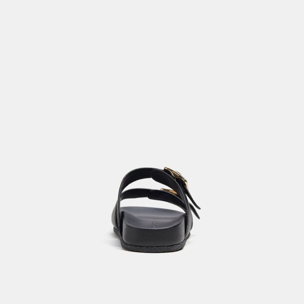 NWT Coach Outlet Allanah Sandal In Signature Canvas - Picture 4 of 6